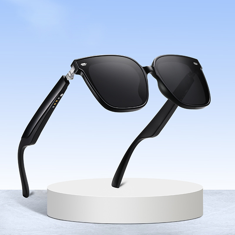 Fashion New Outdoor Riding Hiking Sports Glasses Microphone Smart Camera Sunglasses Headset Smart Sunglasses