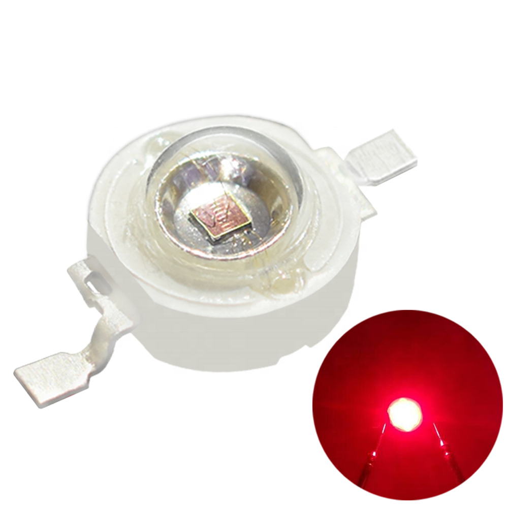 Czinelight Rohs Epistar Chip 620nm 625nm Красный Высокая мощность 3 Вт Led Grow светоизлучающий диод