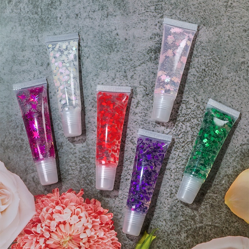 Private Label Clear Custom Kids No Logo Lipgloss Non Sticky Make Your Own Vegan Pink Lip Gloss