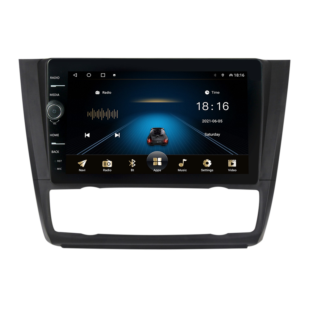 Автомагнитола Navifly для BMW 1 серии E88 E82 E81 E87 2004-2011, мультимедийный видеоплеер, навигация GPS, Android 10,0, поддержка 4g, Wi-Fi