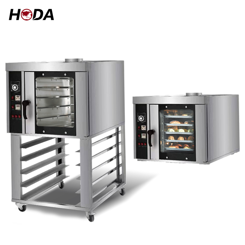 electric desktop high speed domestic small Table top cupboard 5 4 layer bake convection oven countertop full size tray in kenya