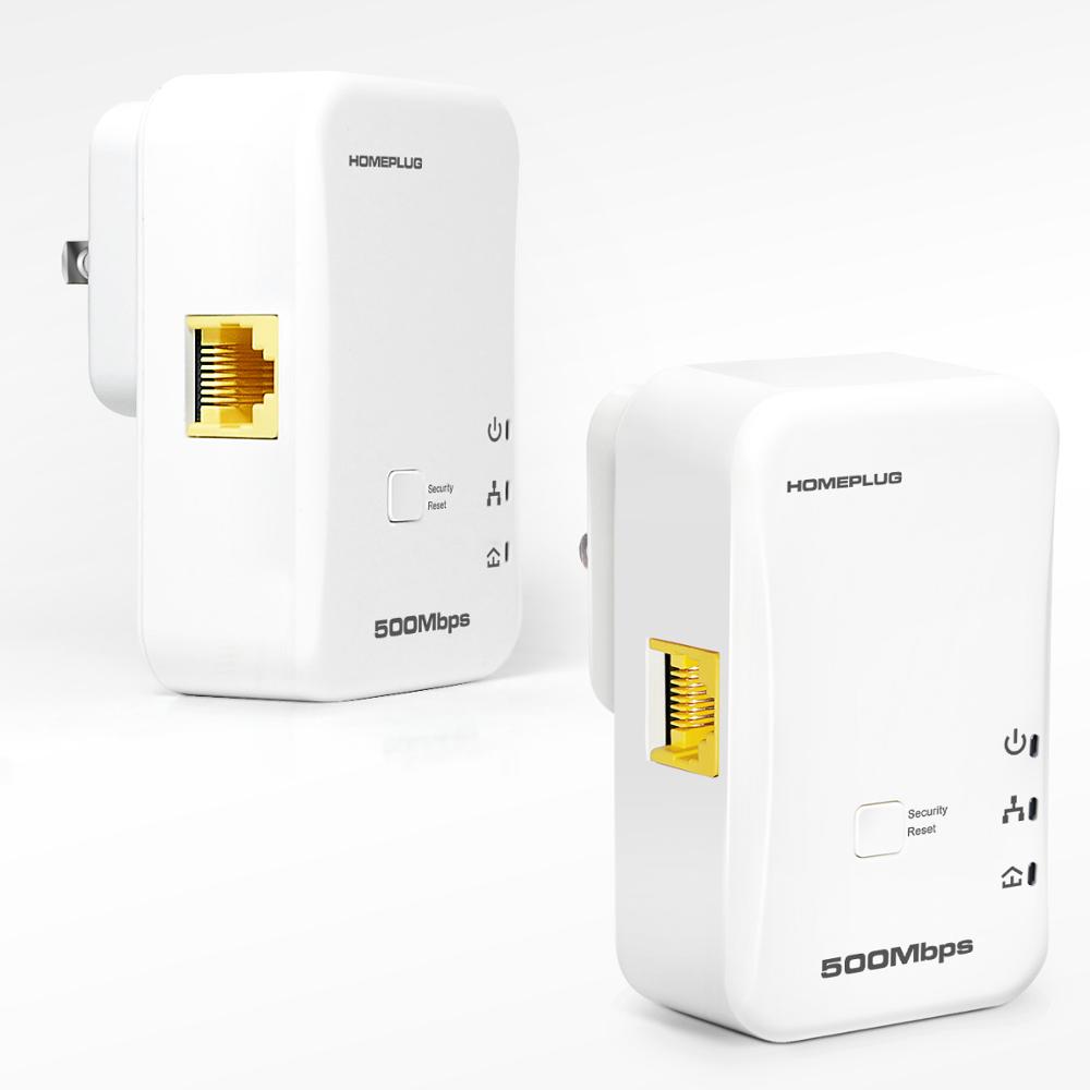 GHP-500 PH15 Гигабитный беспроводной Wi-Fi адаптер сетевого шнура комплект расширитель сети питания линии адаптеров ethernet 500 мбит/с Homeplug AV2
