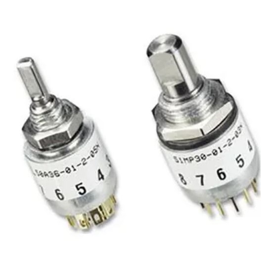 Новый поворотный переключатель Adj Stop Grayhill 50d60-01-ajn, 60 градусов, 1 колода, 1 полюс, без короткого замыкания, 115 В переменного тока, 28 В постоянного тока, регулируемый