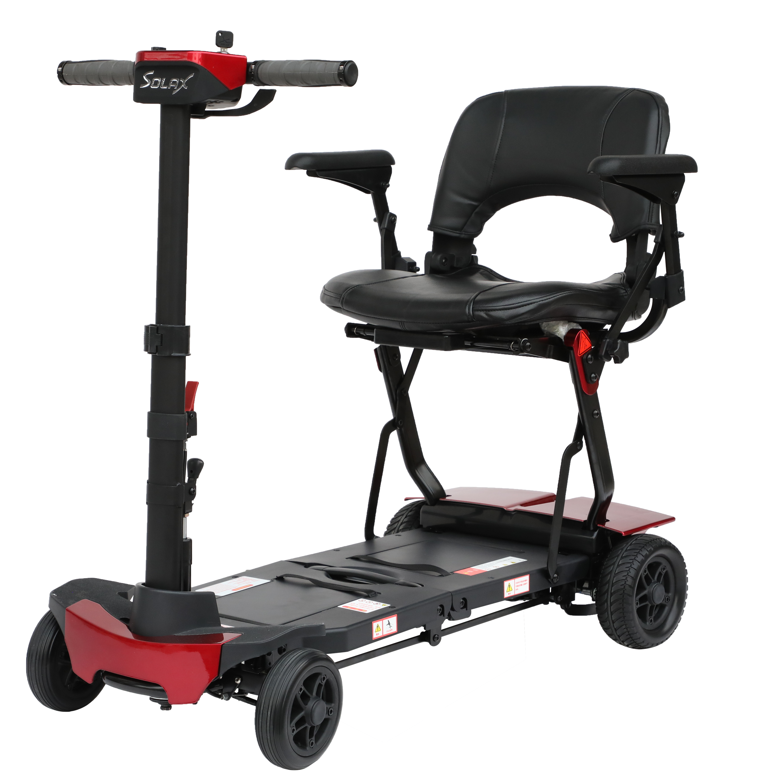 New design CE certificate lightweight disability electric 4 wheel handicapped scooter