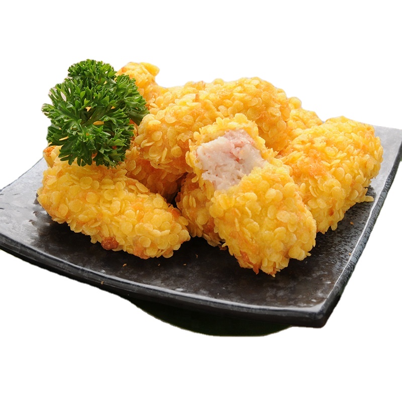 Замороженные морепродукты Huiyang, жареный мясо-краб, попкорн; Китайская мгновенная еда обеспечивает энергию