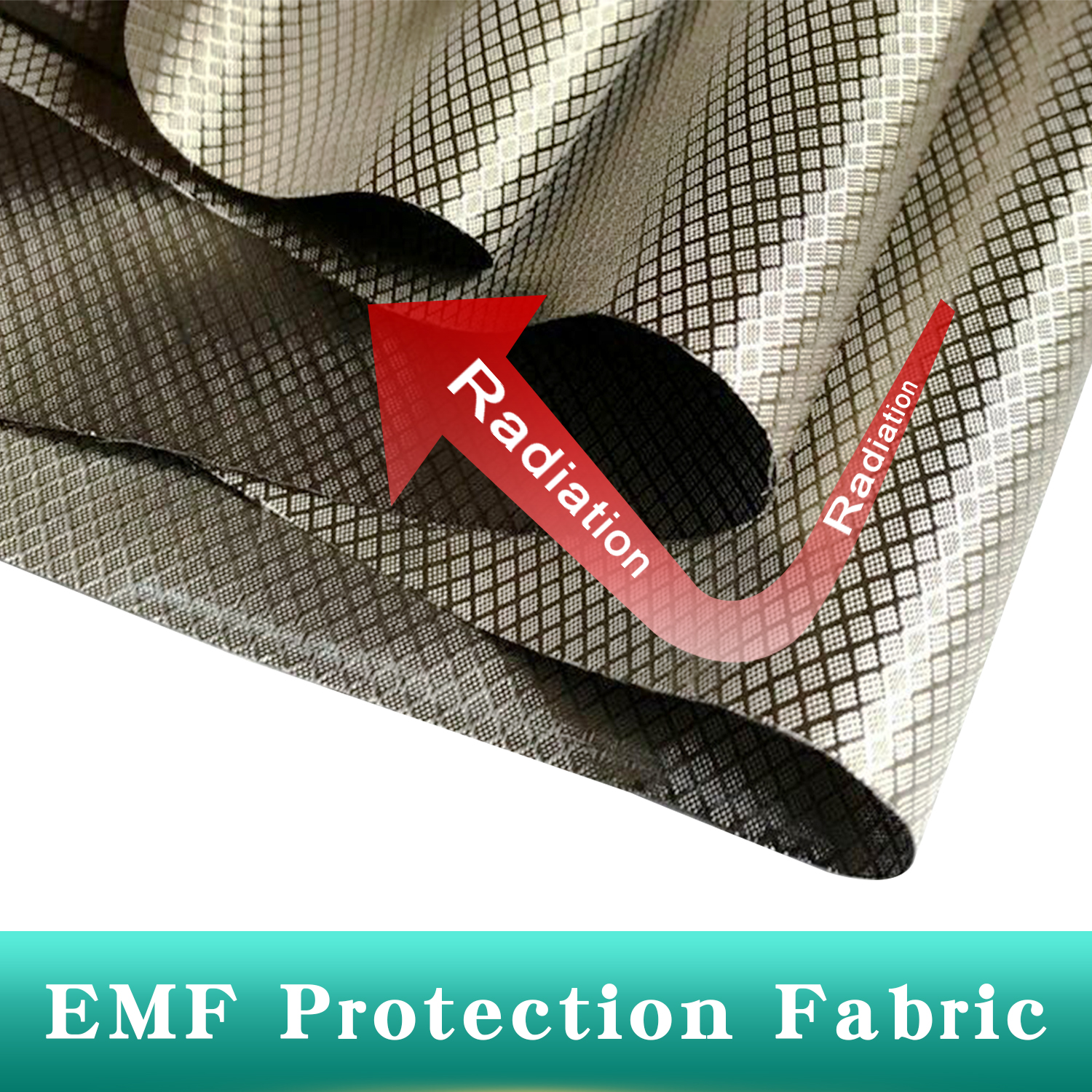 Блокирующая ткань для меди никеля Faraday Fabric 1 ярд