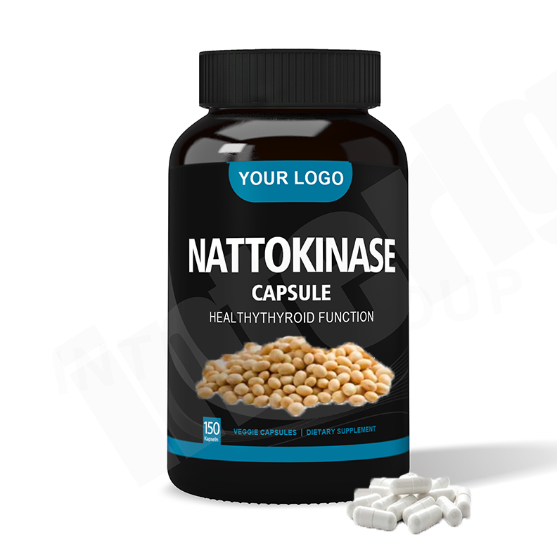 Health Support Natto Nattokinase 4000fu food Supplements Enzyme wholesale Nattokinase Capsules