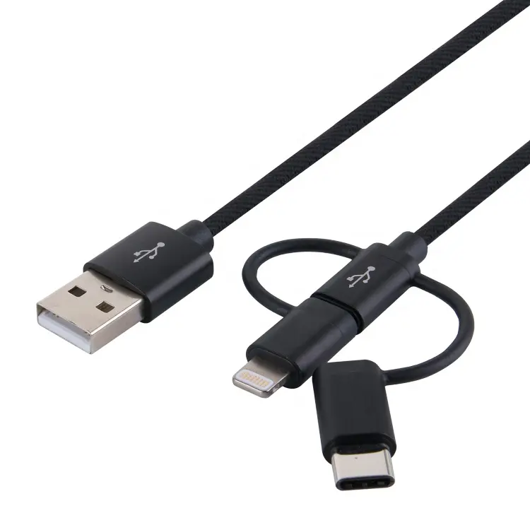 Нейлоновый плетеный металлический микро кабель для быстрой зарядки Usb Магнитный