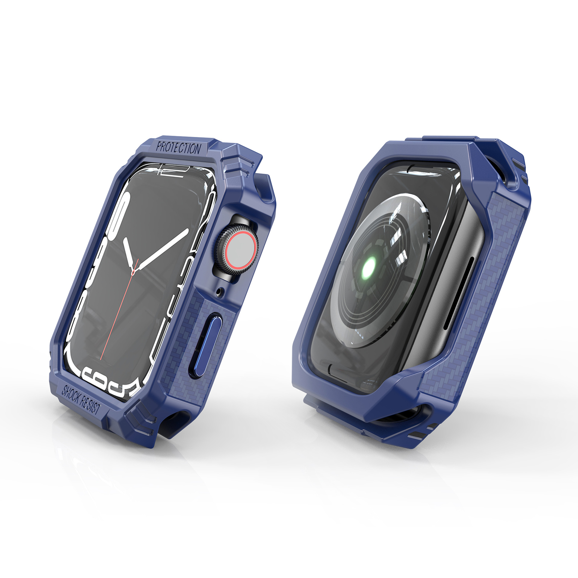 Защитный чехол для Apple Watch серии 7/SE/6/5/4/мягкий ударопрочный защитный бампер из ТПУ для iwatch 41 мм 45 мм 40 мм 44 мм
