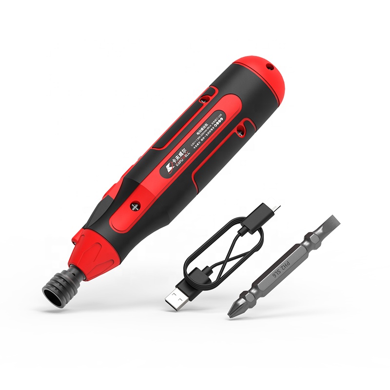 KAFUWELL-P3502A Rechargeable Electric Cordless Screwdriver Pen With USB Mini Battery Screw Driver Gun Chargeable Electronic bits