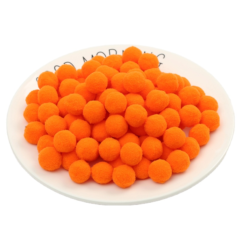 Best colorful DIY 20mm Christmas decoration Polyester Mini size wool balls garland Pom Pom (1000pcs in one bag)