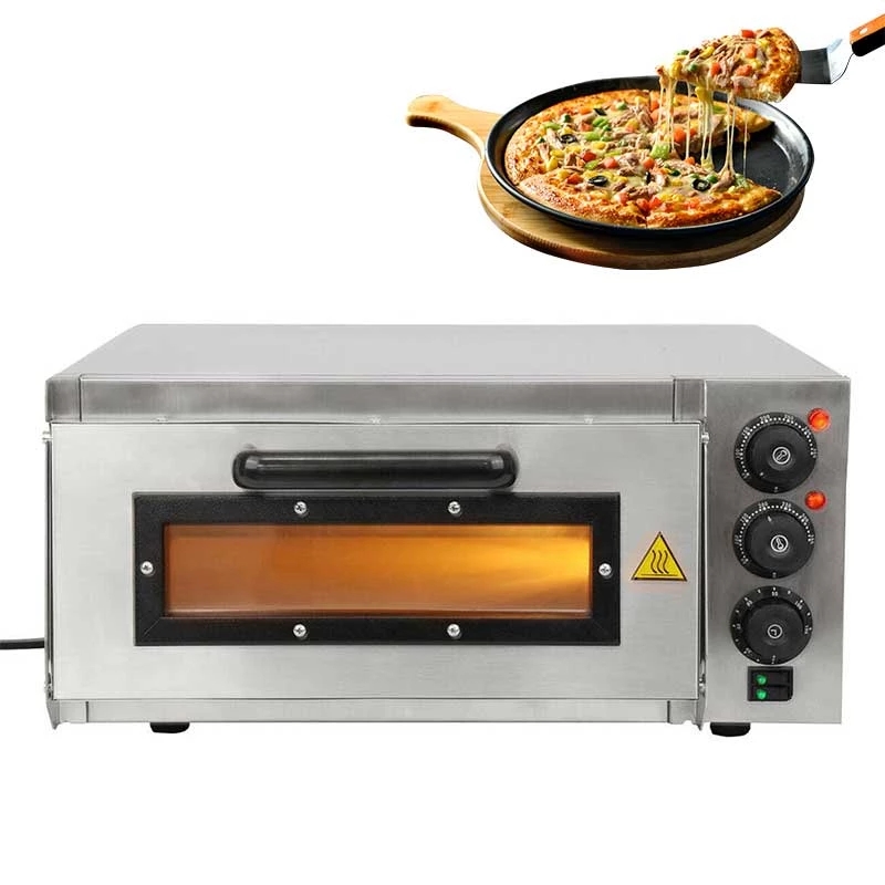Electric Bakery Equipment Commercial Pizza Oven 16 inch Cake Baking Oven Machine