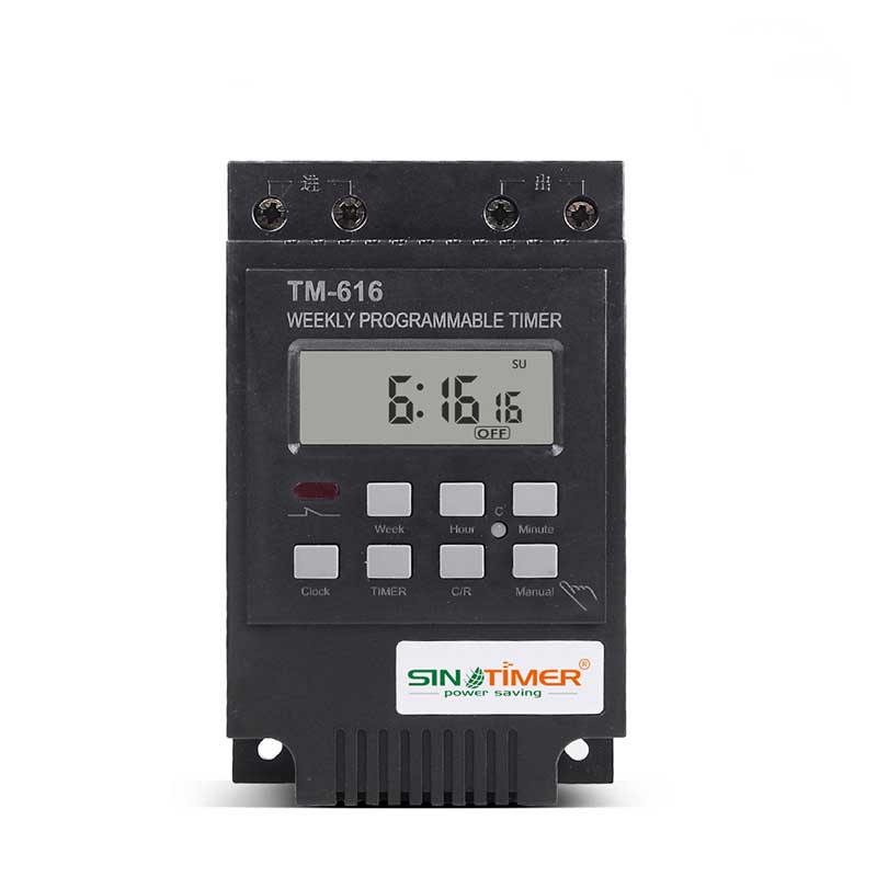 TM616 30AMP программируемый на неделю цифровой таймер переключатель 220v релейный таймер управления