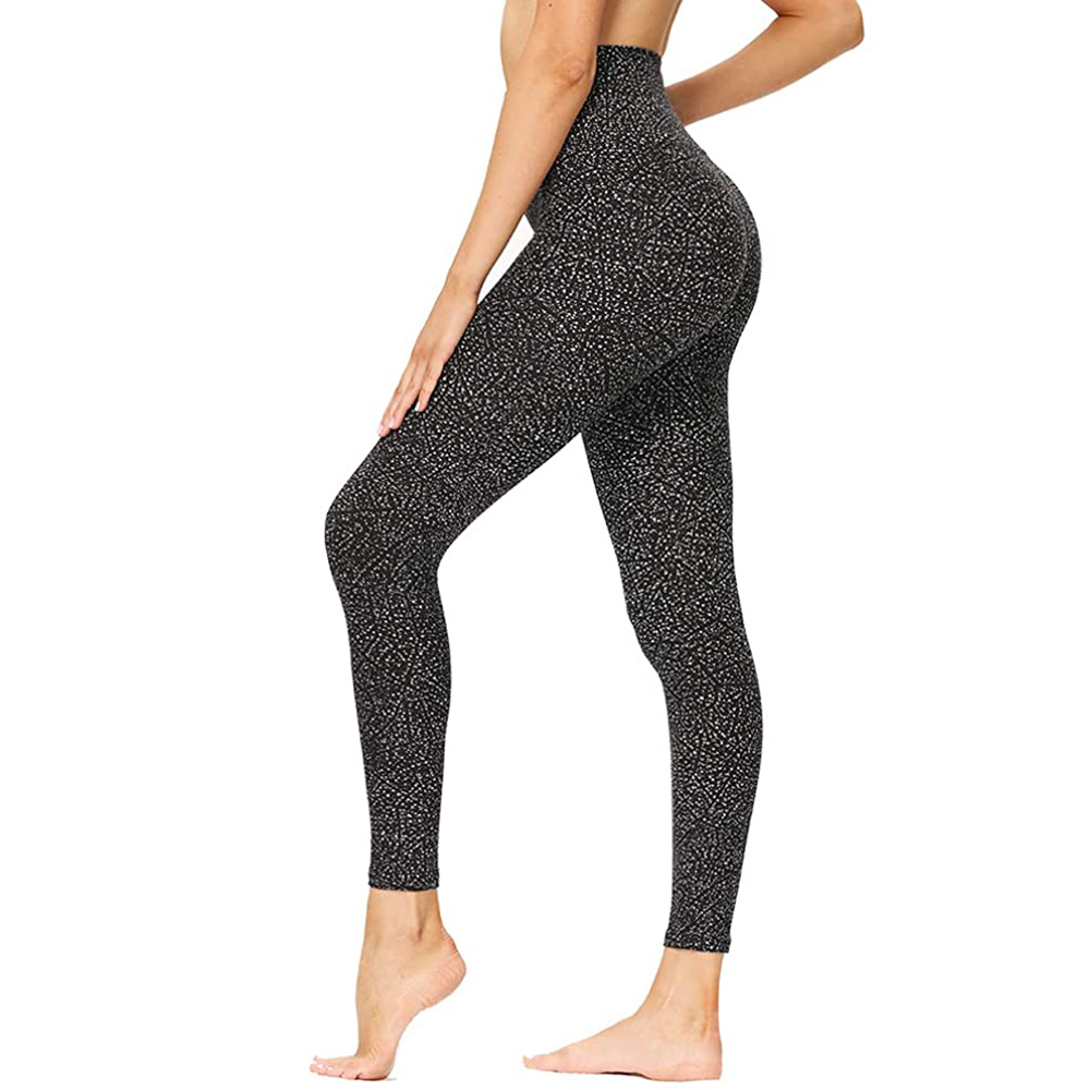 Amazon Popular Women Plus Size Solid Biker High Waist Tiktok Yoga Legging Sets