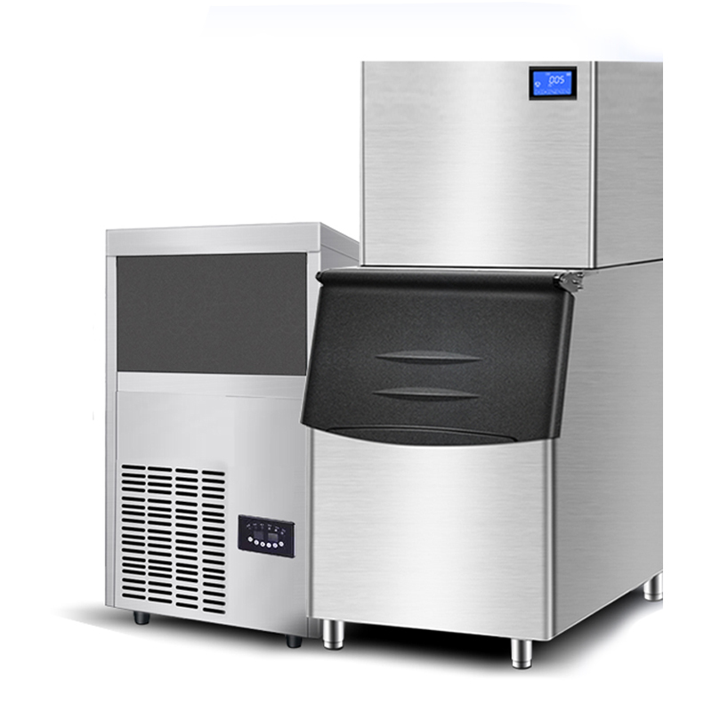 1 Ton Per Day 1000kg 24h 5HP Danfoss Fan Cooling Flake Making Ice Maker Machine for Fishing Boat Seafood Factory