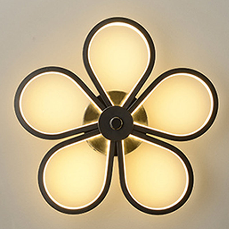 Modern Glass Led Lamp Interior Decoration Wall Lamp Glass Ball Simple Chandelier Wall Lamp