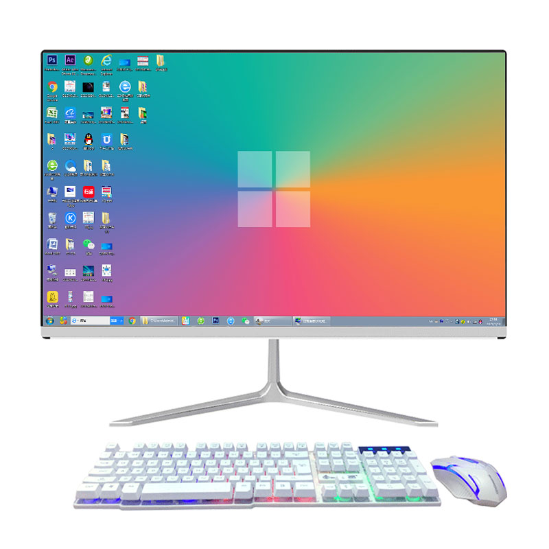 19 дюймов Core I3 I5 I7 дешевые AIO HD Graphics настольных компьютеров сенсорный экран все в одном ПК компьютер для бизнеса
