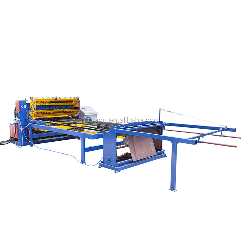 Double hopper poultry breeding automatic chicken wire mesh making machine