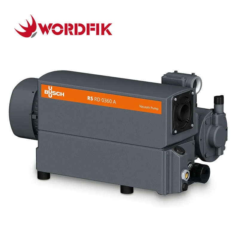 212 ACFM 8.9HP Oil-Lubricated Rotary Vane Vacuum Pump Busch R5 RD 0360A for Packaging Food Processing Machine
