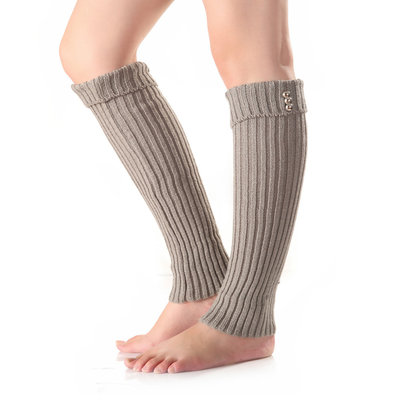 women leg covers high quality trendy leg sleeve knitted acrylic winter leg warmer for Jackboots
