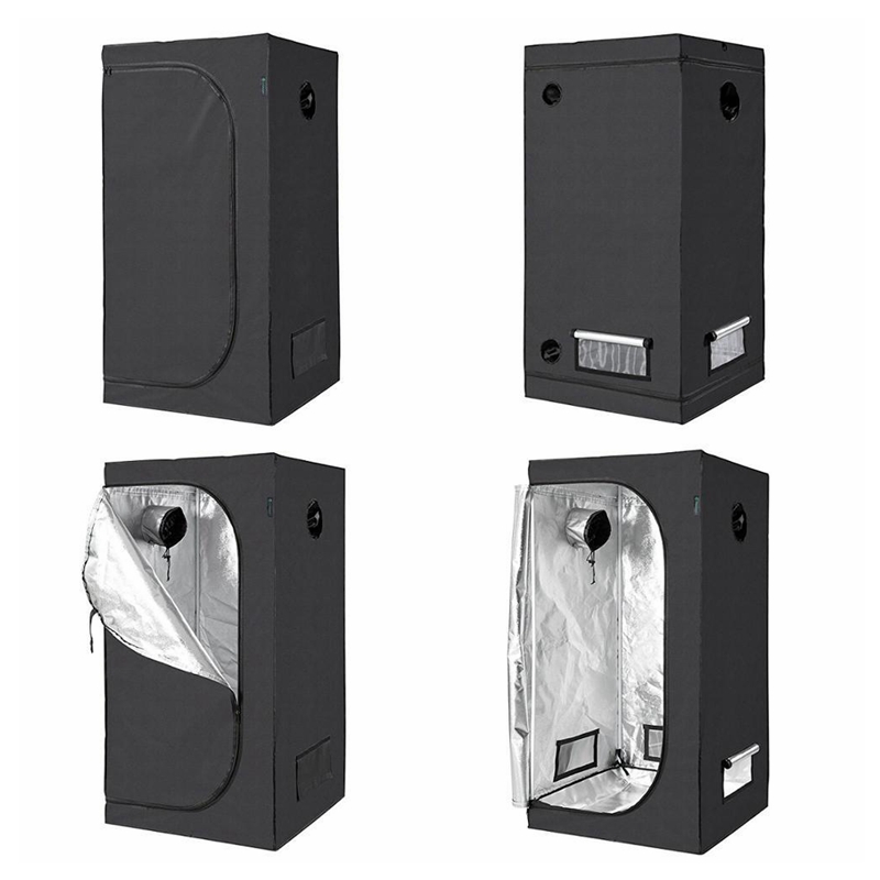 Полный комплект из 2x2 3x3 4x4 5x5 10x10 Гидропоника 800d 1680d Carpa Крытая садовая теплица Gorilla Weed Grow Tent