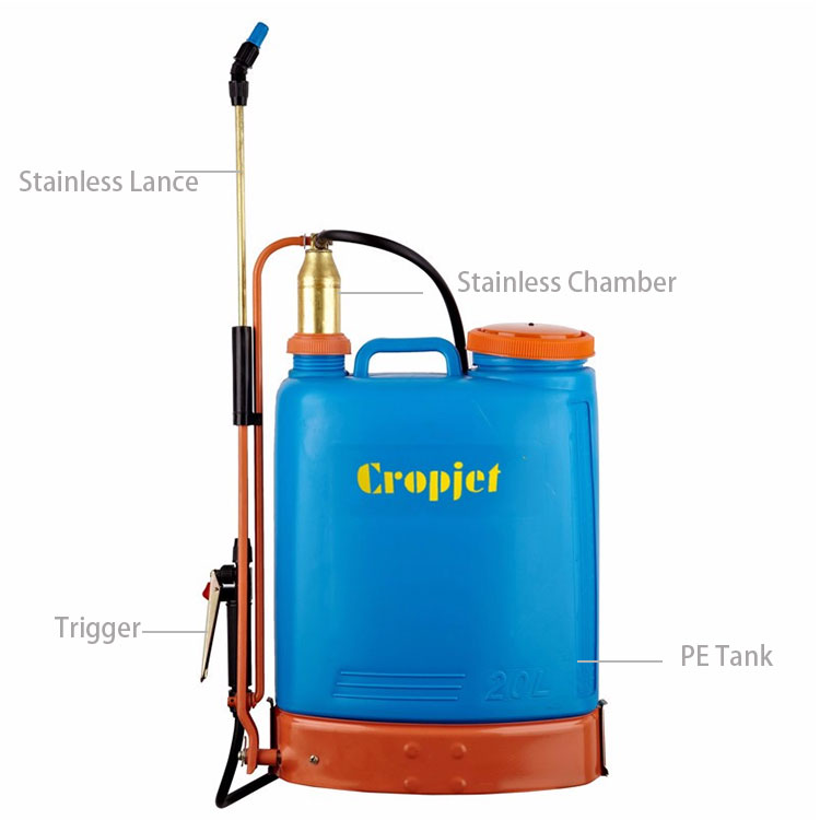 Новое состояние ранец sprayer20L PE рюкзак ручной опрыскиватель для фермы сельскохозяйственный опрыскиватель