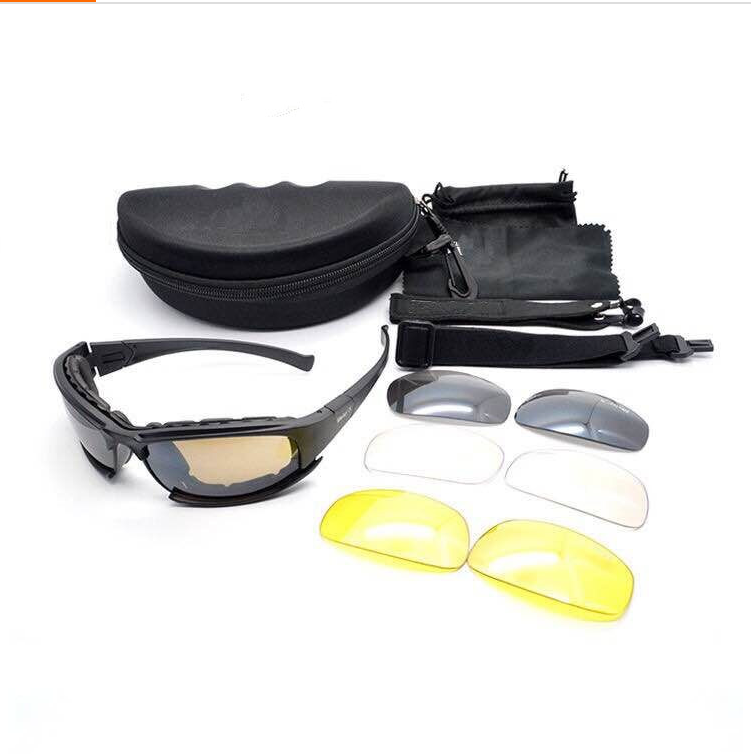 50% off Usom Gafas ботинки в стиле «милитари», Balisticas военный поляризованные тактические съемки очки со сменными