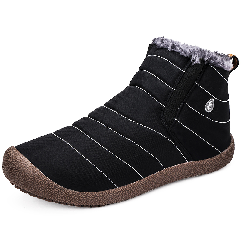 Large Size Cotton Shoes Men'S And Women'S Outdoor Shoes Plus Cotton Warm Snow Boots