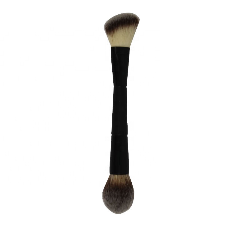 Custom Logo Travel Cosmetic Double Ended Makeup Brush