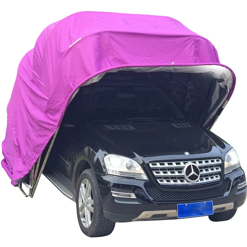 Heavy Duty Carport with Removable Sidewalls and Doors Portable Garage Car Tent with Windows Canopy for Car