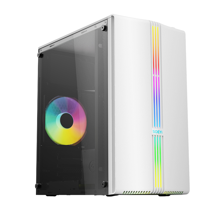 Gaming PC Gabinete Custom Micro ATX OEM Computer Casing   Tower Desktop Computer Case