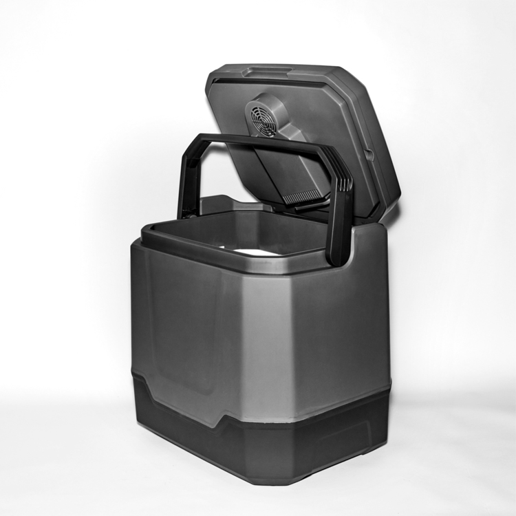 Factory car fridge outdoor 33L cooler box party speaker refrigerator