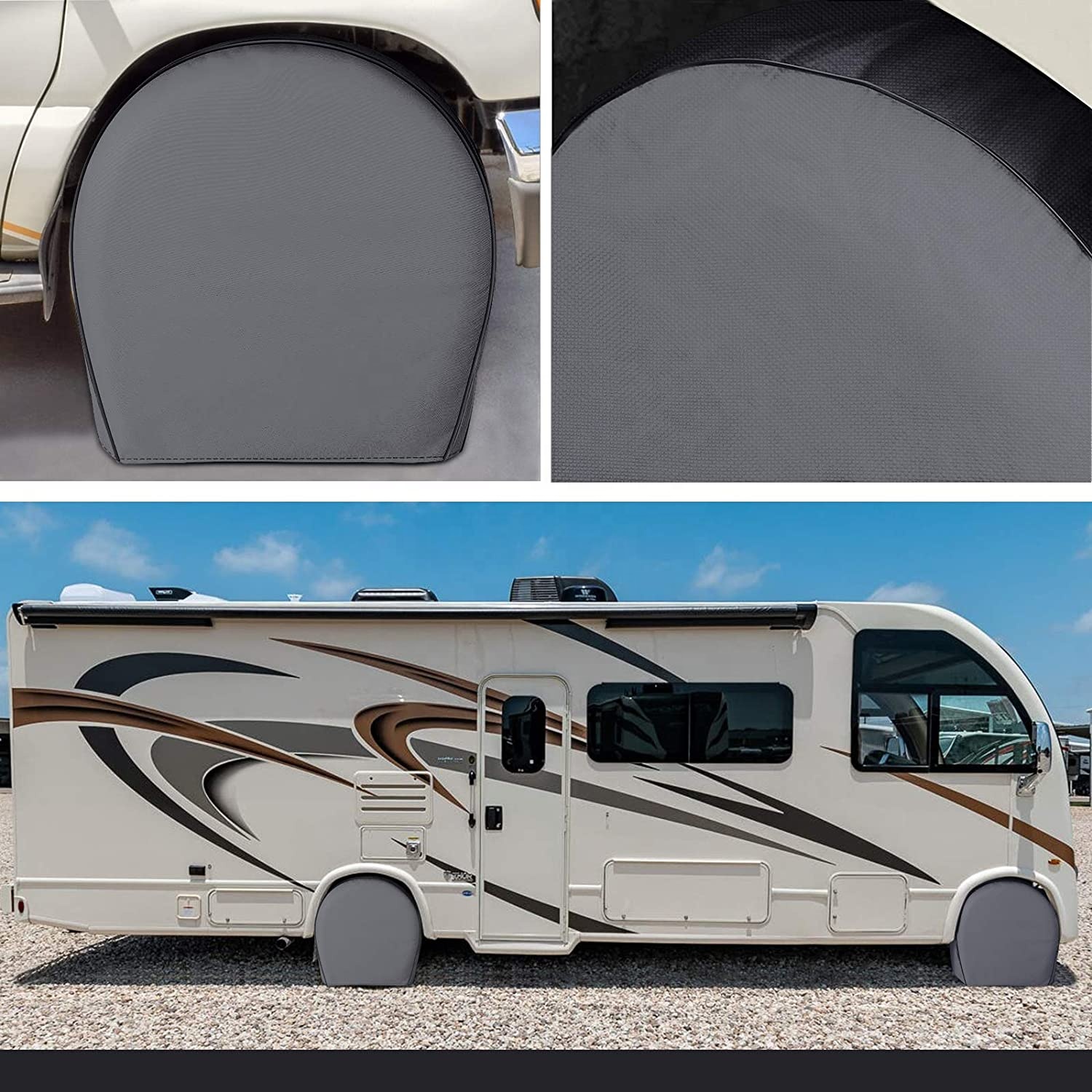 Модернизированные сверхпрочные крышки для шин RV 900D