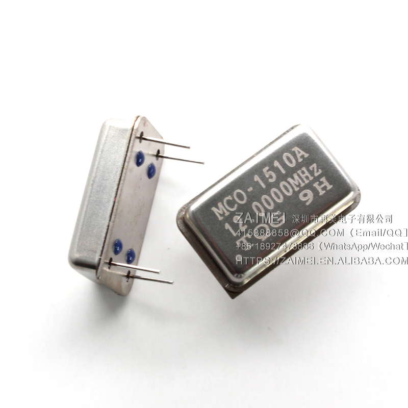 Rectangular active crystal 12M 12MHz 4 pin inline crystal
