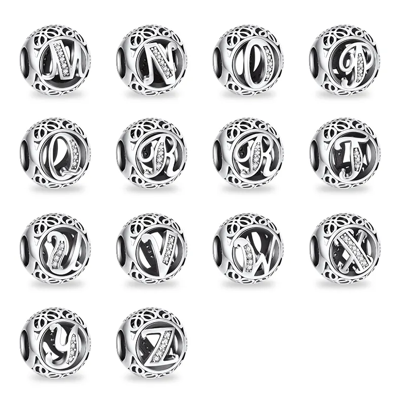 2021 Designer Charms for Diy Bracelets Jewelry Making Letter Charms