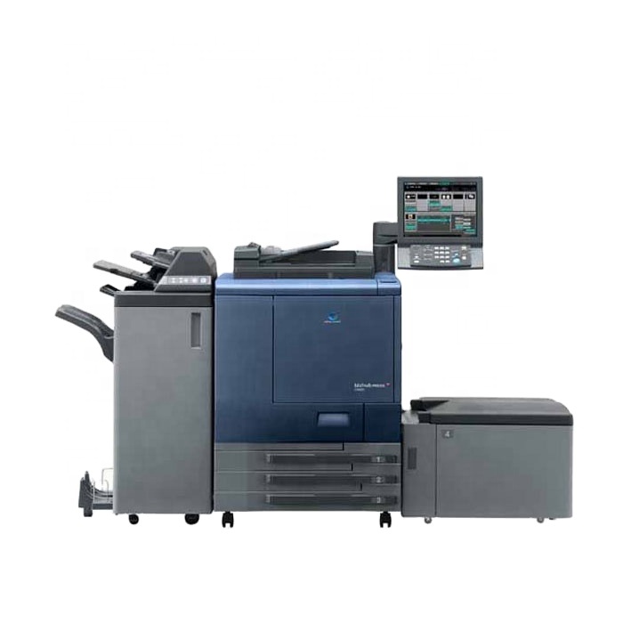 Бывшая в употреблении долговечная работа Konica Minolta Bizhub Press C6000 C6000l C7000 производственные копиры фотокопиры принтер
