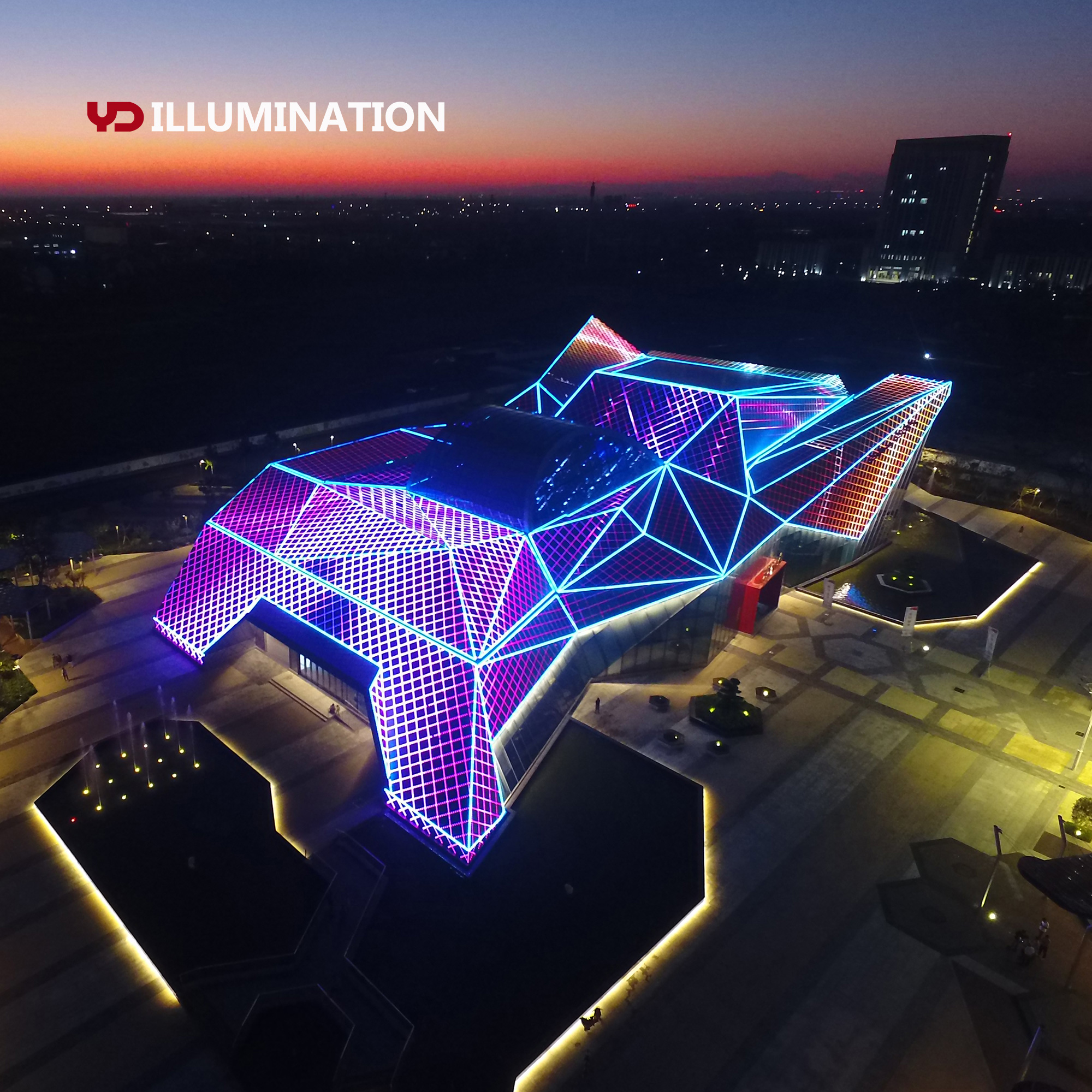 IP68 dmx rgb светодиодный точечный пиксельный светильник 40 мм точечный модуль светодиодный пиксельный dmx фасадный строительный светильник