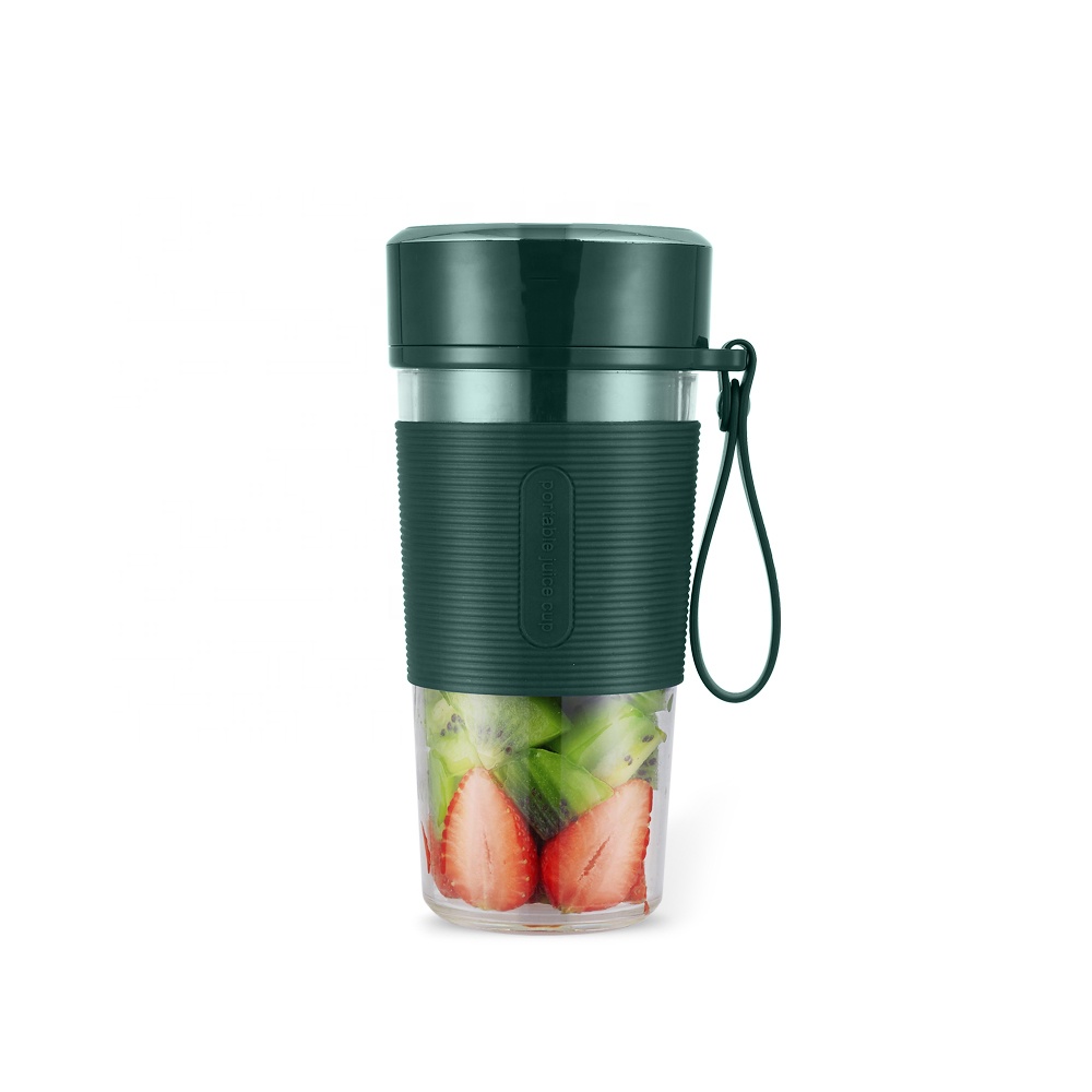 2021 new arrivals green fod food juice blinders machine in bags blender portable with logo