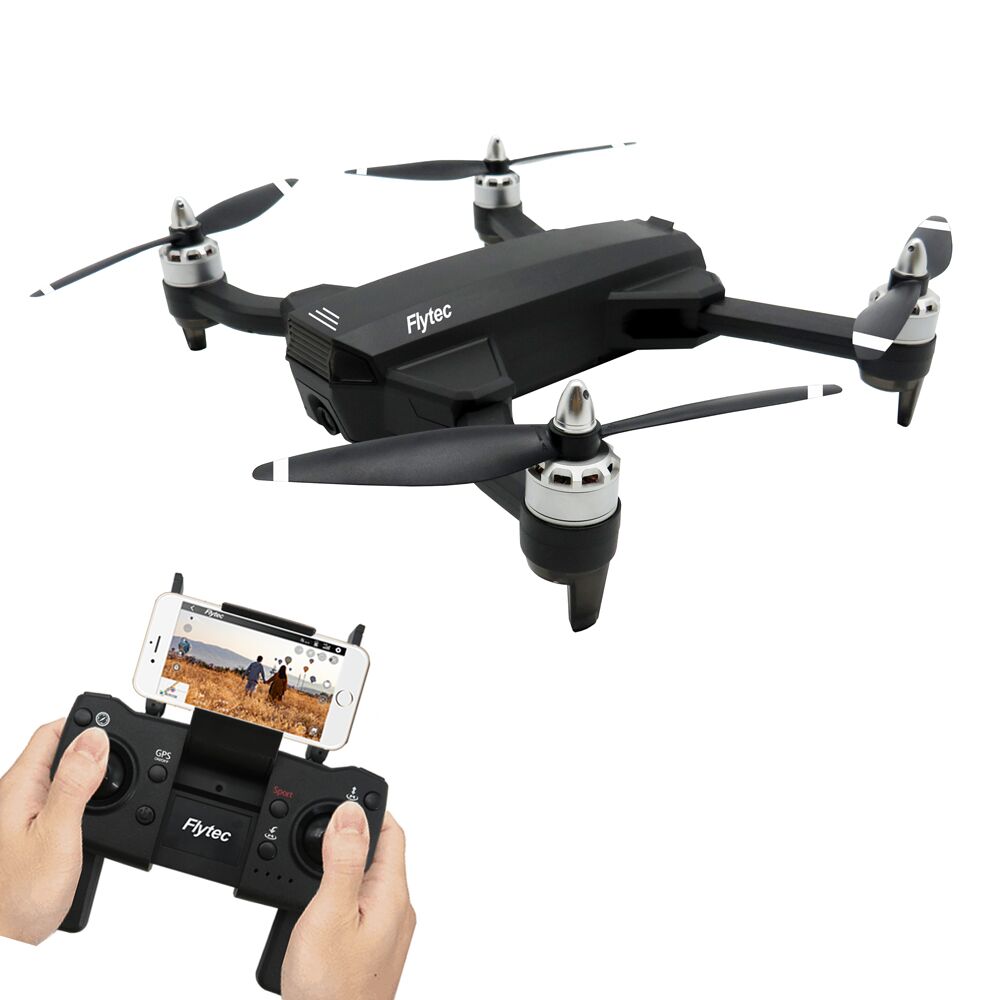 Flytec T15 Профессиональный бесщеточный двигатель RC Дрон с GPS 1080P HD камерой и 20 минут полета VS DJI Дрон