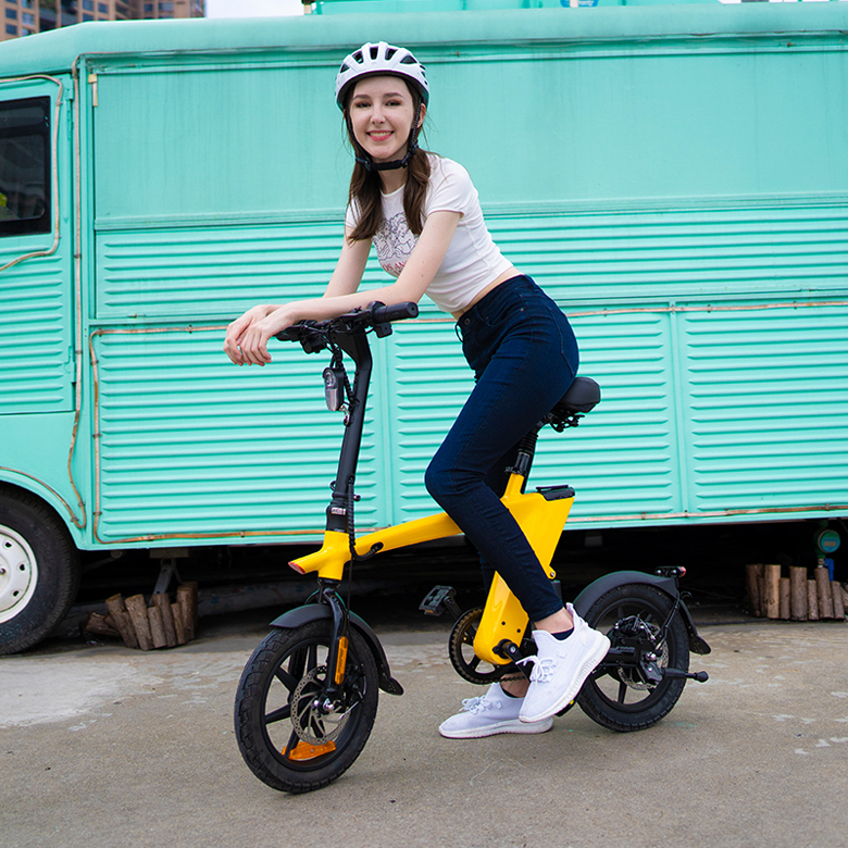 2021 350W 2 Wheel Max Range 55Km Max Load Folding E Bike