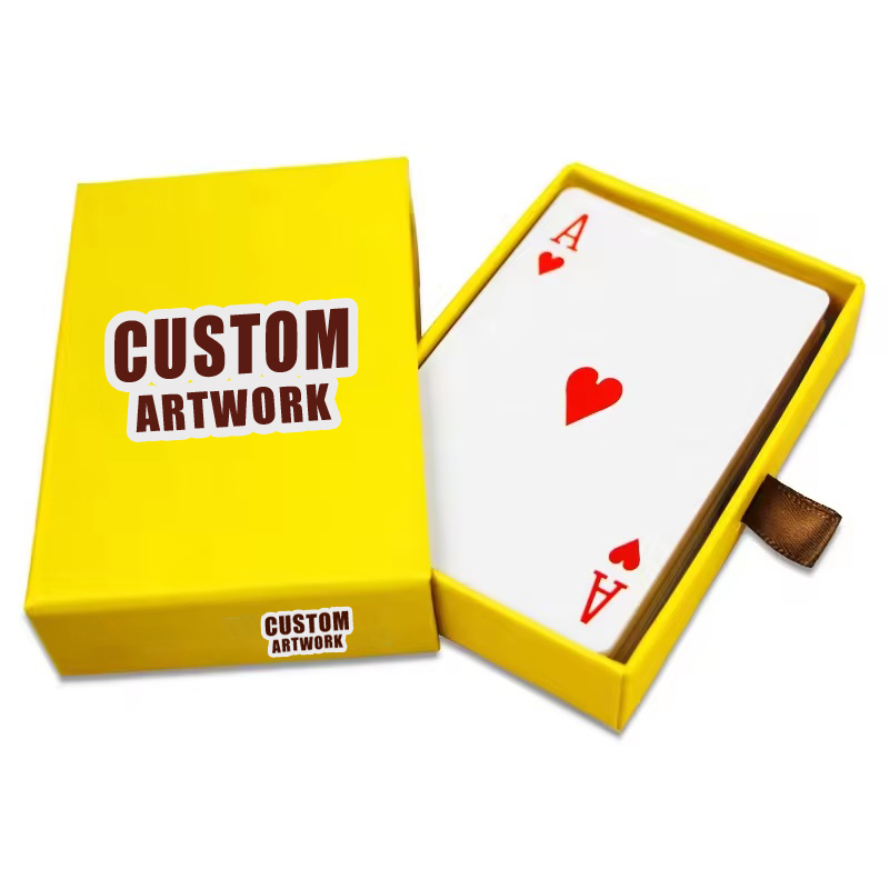 Wholesale Waterproof Pvc Plastic Playing Card Design Baloot Game Custom Playing Poker Cards Printing Plastic Card