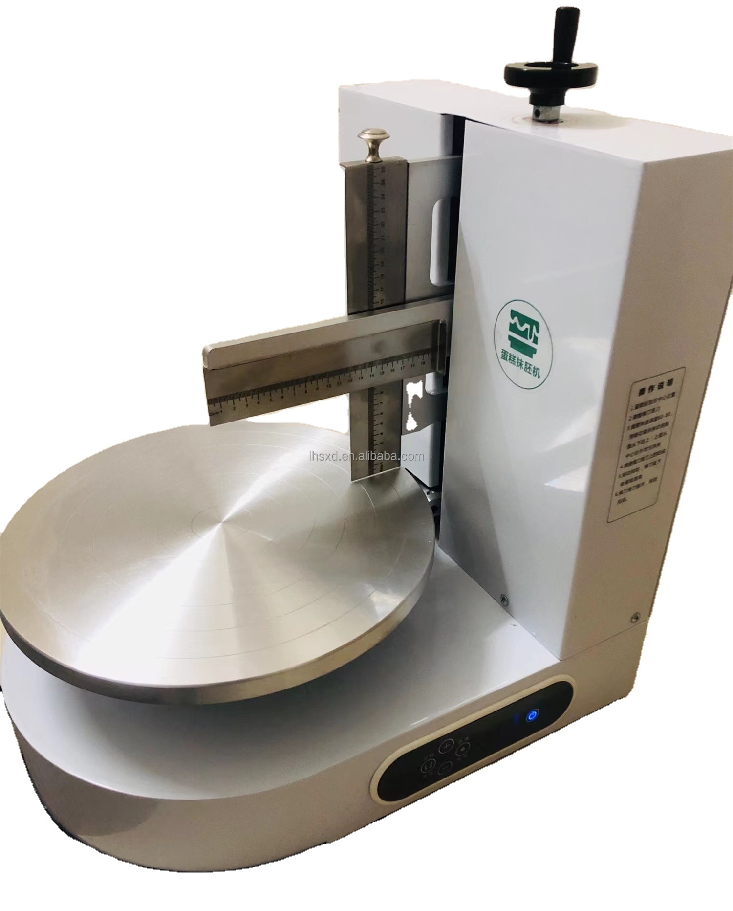 12inch Baking machinery birthday cake plastering machine Cake spreading machine Cream coating and baking equipment