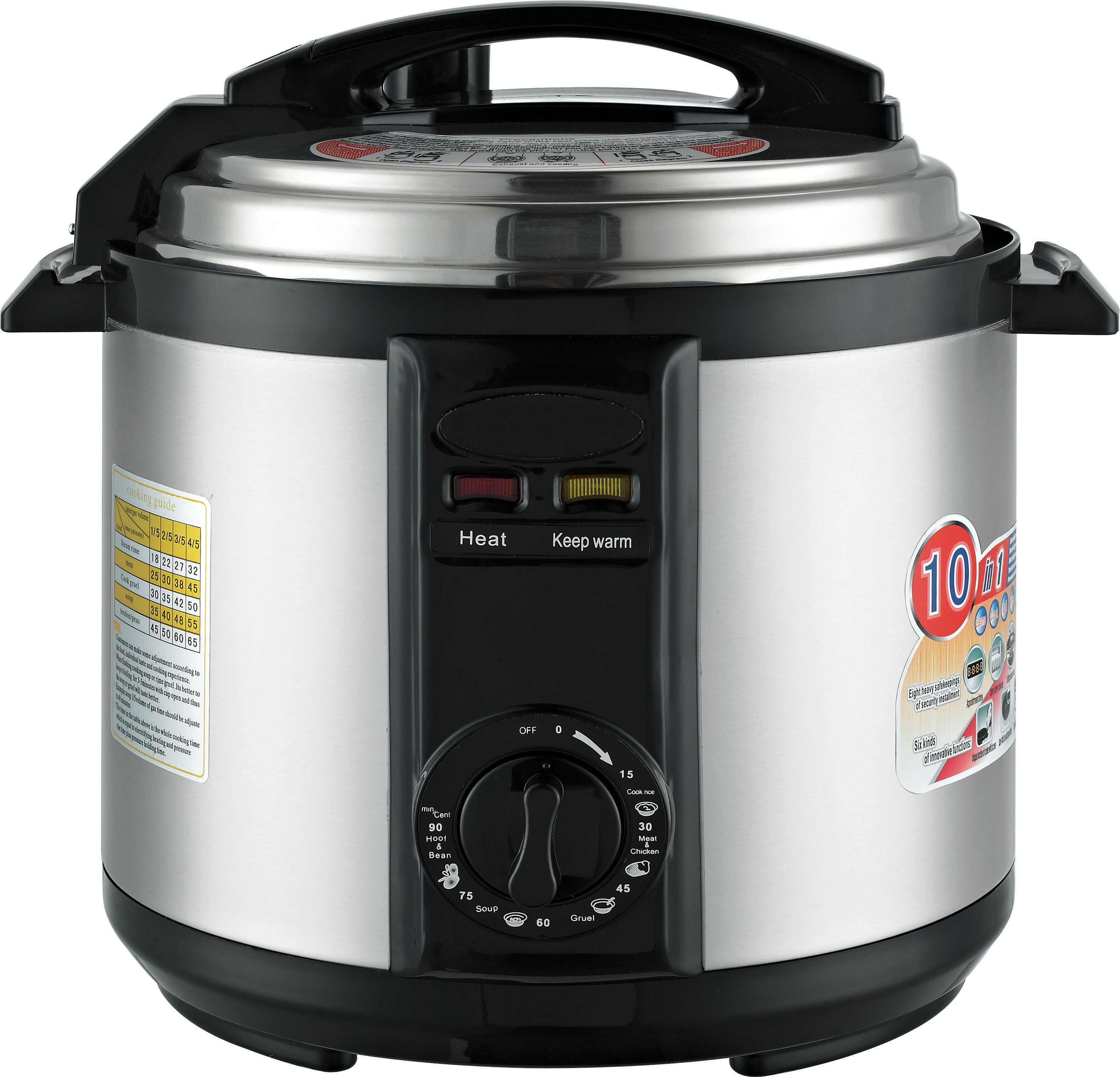 Модель No.TP-04 10L 1600 Вт многофункциональные скороварка