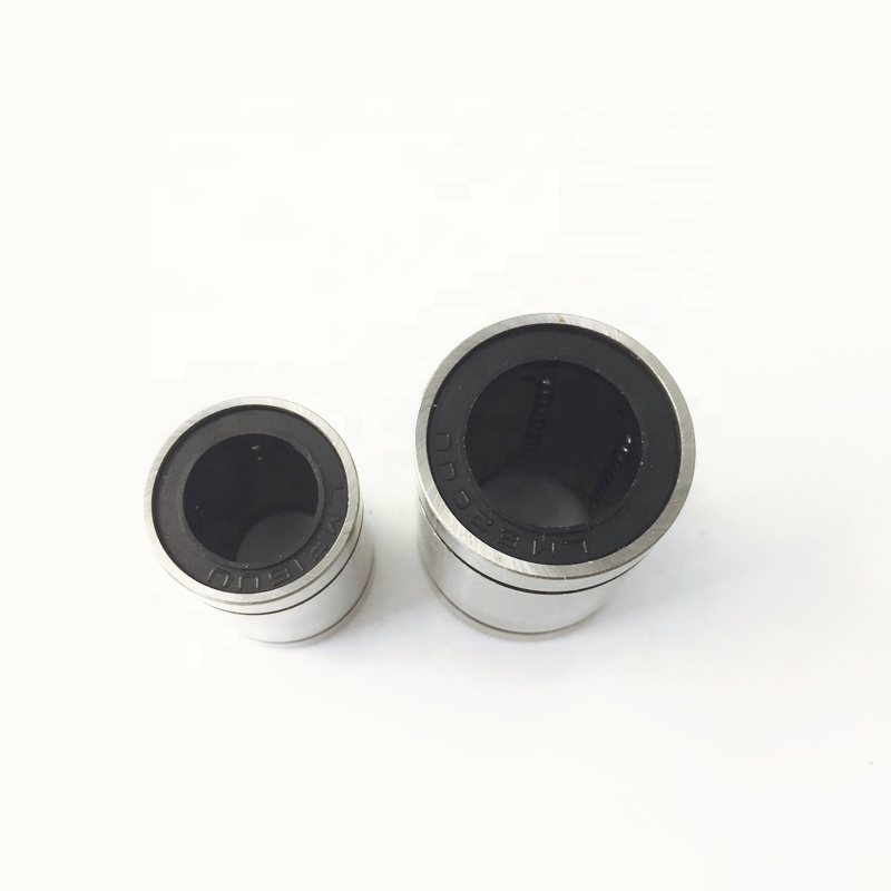 LM UU Linear Motion Shaft Ball Bushings Slide LM 25 UU LM 30 UU Linear Guide Rail Bearing For Rod Round Shaft
