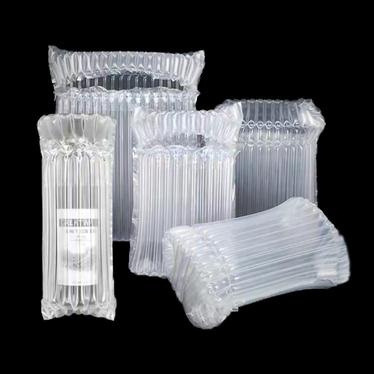 Thickened Waterproof Packing Cushion Air Column Inflatable Packaging Bag For Glass Wine Bottle