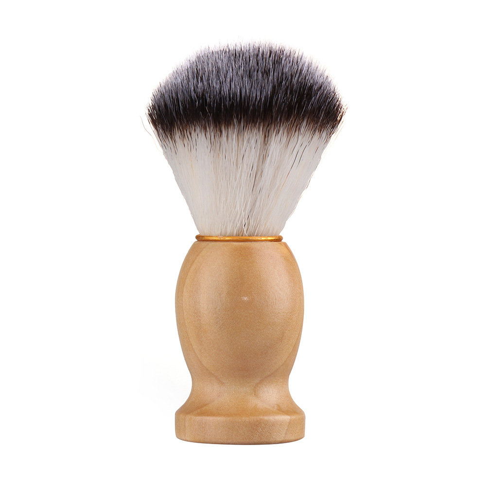 Professional Manufacture Handle Neck Brush Clean up Wood small face cleaning brush