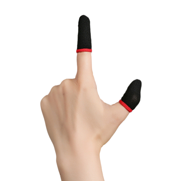 Цена по прейскуранту завода Sweatproof Fingertip мобильный телефон игра Палец кончик перчатки сенсорный экран рукава планшет PC пальчиковые пальчики