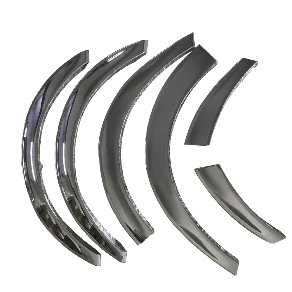 fender flares Chrome for hiace 200 SUNLOP #1058-3 high-quality commuter van quantum auto parts car accessories