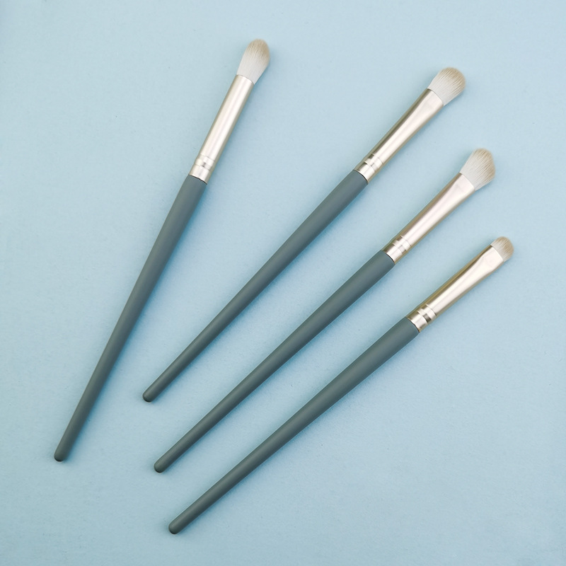 YRX A470 Private Label Eye Brush Set Custom Logo Makeup Makeup Brushes with Brow Brush Material Pincel Maquiagem
