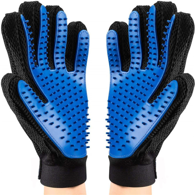 Pet Hair Glove Cat Hair Remove Gloves Pet Deshedding Brush Gloves Effective Massage Dog For Cat Dog